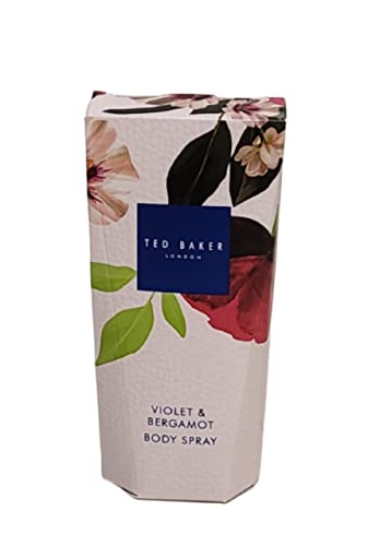 Ted Baker Body Spray 50ml Ladies Gift Present Boxed Ideal Stocking Filler PACK Of 1/3 (Rose & Cassis)