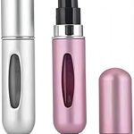 ILLUVA 5ML Perfume Atomiser Refillable Bottles, Portable Mini Travel Perfume Atomiser, Empty Spray Bottle