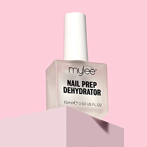 Mylee Nail Prep Dehydrator 15ml - Preps for Flawless Gel Polish Application with Ease and Reduces Lifting for Longer Lasting Manis, Gel Polish Bo