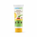 Mamaearth HydraGel Indian Sunscreen SPF 50, With Aloe Vera & Raspberry, for Sun Protection 50 g (Pack of 1)