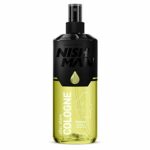 NISHMAN Aftershave Men, Mens Cologne Lemon, 400 ml - Relaxing Refreshing Aftershaving Spray Lotion Lemon Cologne for Men | Mens Cologne | Mens Af