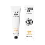Stories & Ink Tattoo Care, Vibrancy Serum (60ml/2floz, Pack of 1), Brightens Tattoo Pigment, Enhancing the Intensity of Ink
