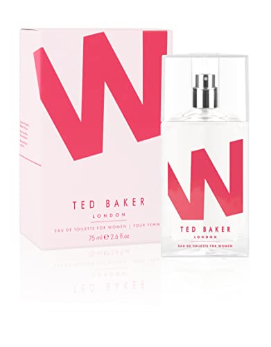 Ted Baker W EDT with Sweet Top Notes of Fig Leaf, Peony and African Violet and Rich and Sophisticated Base Notes of Vanilla and Cedar, Glass Bott