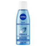 NIVEA Refreshing Toner (200 ml), Gentle & Caring Face Toner, Refreshing Toner with Vitamin E Removes Residue and Make Up, Cleansing Facial Toner