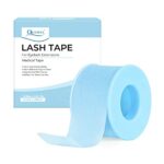 QUEWEL Lash Tape For Eyelash Extensions, Blue Eyelash Tape Microfoam Tape Eye Lint Free Tape Eyelash Breathable Tape Sensitive Skin Stick Well Ey