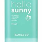 BANILA CO. Hello Sunny Essence Sun Stick SPF50 + PA ++++ Fresh 18.5g. Effectively controls sebum for oily skin