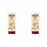 Hawaiian Tropic Silk Hydration Protective Lightweight Sun Lotion SPF 15 180ml (Pack of 2)