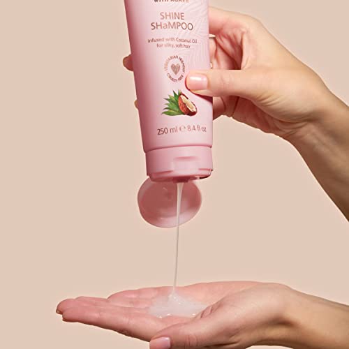 Lee Stafford Coco Loco & Agave Shine Shampoo Cleanser For Smooth Silky Soft Hair