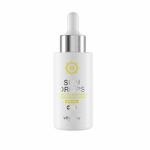 SUN DROPS 40 ml - SPF 50+ UV Protection Fluid - Face Suncreen - Anti Aging - non greasy/perfume free