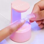 Makartt LED Mini Nail Lamp, Nail Dryer 5W UV Nail Lamp for Gel Nails, Nail Light Curing Lamp for Gel Nail Polish Extension Gel, Travel Gel Nail L