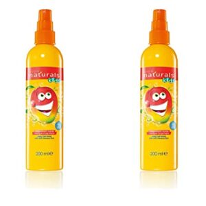 2 x Avon Naturals magnificent mango crazy hair tamer/detangler