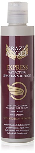 Crazy Angel Express Fast Acting Spray Tan Solution Results In Just 2 Hours 200ml