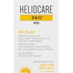 Heliocare 360° AK Fluid, Sunscreen, SPF100 Full Spectrum Protection, Made for Sensitive Skin including Actinic Keratosis, 50ml