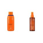 Lancaster Sun Beauty Body Milk SPF15 175ml | Sunscreen For Body | Broad Spectrum Sun Protection & Sun Beauty Tan Optimizer Dry Oil SPF30 150ml |