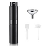 SONGQEE 8ml Travel Perfume Atomiser Refillable, Mini Refillable Perfume Bottle Aftershave Spray Bottle, Upgraded Perfume Atomizer Perfume Pod and