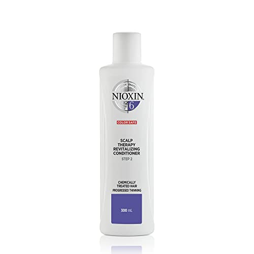 Nioxin 3-Part System, System 6, Chemically Treated Hair with Progressed Thinning Scalp & Hair Treatment
