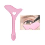 Eyeliner Stencils,Silicone Eyebrow Pencil Winged Tip Eyeliner Aid Stencil Reusable Smoky Eyeshadow Applicators Plate Cat Shape Eye Liner Shadow G