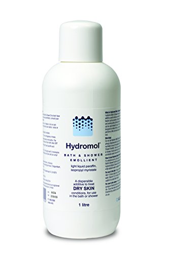 Hydromol Bath and Shower Emollient, 1 Litre, for The Management of Eczema, Dermatitis, Psoriasis and Other Dry Skin Conditions