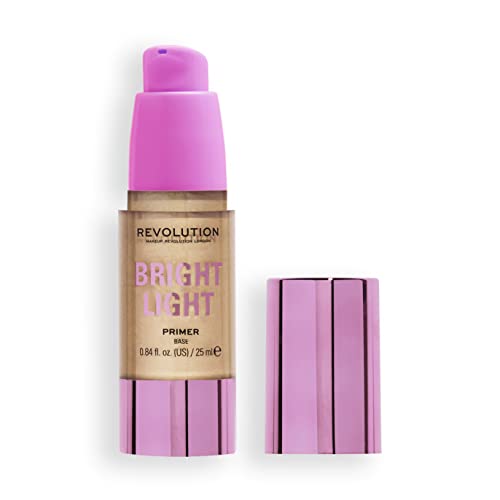 Makeup Revolution London, Bright Lights Primer, Illuminating Face Primer, Long Lasting, 25ml