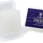 Haryali London Alum Block - Astringent Alum Block Shaving Accessory - Antiseptic Alum Block Stone Shaving Block - Soothing After Shave Balm Men a