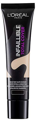 L'Oréal Infallible Total Cover Foundation, 32 Amber, 35 g