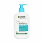 Garnier Gentle Hydrating Deep Face Cleanser, With Hydrating Hyaluronic Acid, Protecting Ceramides, Purifying Clay, Fragrance Free, Suitable For S