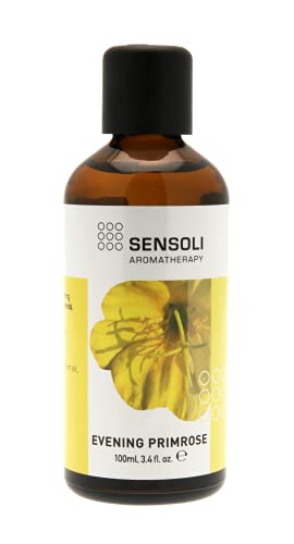 SENSOLI Sweet Almond Oil 100ml - Natural Unscented Moisturising Oil for Hair and Skin Care - in Glass Bottle