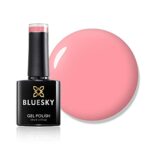 Bluesky Gel Nail Polish, Pink Glow A097, Coral, Light, Pink, Long Lasting, Chip Resistant, 10 ml (Requires Drying Under UV LED Lamp)