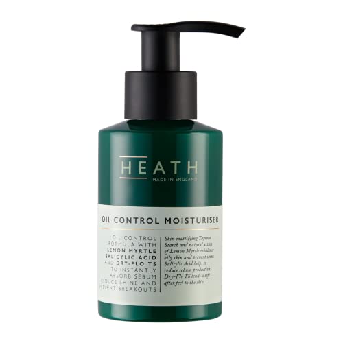 Heath Oil Control Moisturiser for Men - A Face Moisturiser Formulated with Lemon Myrtle Extract and Salicylic Acid - Minimise Shine and Reduce Oi