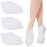 Sibba 3 Pairs Moisturizing Socks Overnight, Cosmetic Moisturizing Socks for Women and Men, Lotion Moisturizing Socks Spa Overnight Absorbing for