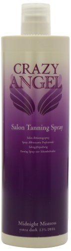 Crazy Angel Salon Tanning Spray Midnight Mistress Extra Dark 13% DHA 1000ml