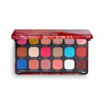 Makeup Revolution, Forever Flawless, Eyeshadow Palette, Flamboyance Flamingo, 18 Shades, 19.8g