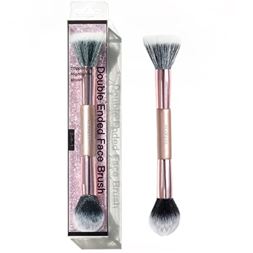 Blusher Brush Powder Brush, Bronzer Brush kabuki makeup brushes Blush Blusher Brush,Flawless Blending Of Powder Cosmetics for Foundation,Powder,H