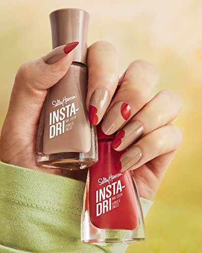 Sally Hansen Insta-Dri Quick Drying Nail Polish, Clearly Quick, Top Coat - 9.17 ml