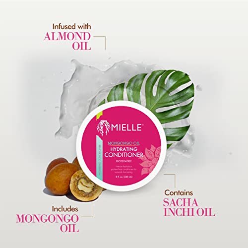 Mielle Organics Mongongo Oil Hydrating Conditioner - Protein Free 240 ml, White