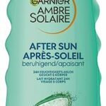 Garnier After Sun Lotion with Aloe Vera, Cooling Body Lotion, Ambre Solaire After Sun Soothing Moisturising Milk, 1 x 400 ml