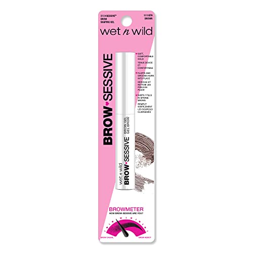 Wet 'n' Wild, Brow-Sessive Brow Shaping Gel, Brow Pomade Gel for Thin and Thick Eyebrows, Natural Volume and Definition for your Brows, Volumisin