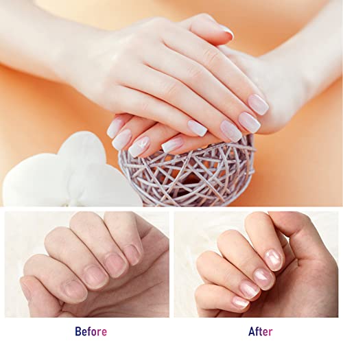 Cobee 4 Pcs Glass Double Sided Nail File, Fingernail Files and Cuticle Pusher Crystal Nail Files Double-Sided Etched Fingernail Glass Nail Files