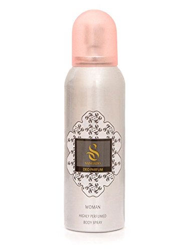 SANGADO Pure Gold Perfume Deodorant, Concentrated Spray, Long-Lasting, Aluminium Free, No Gas, Luxury Smelling, French Essences, Floral Fruity Sc