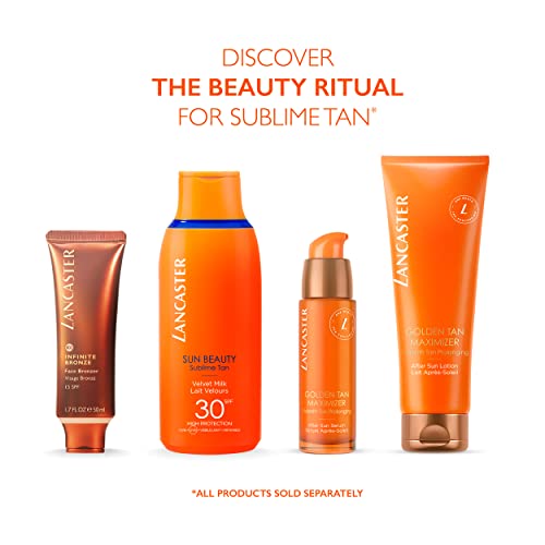 Lancaster Infinite Bronze Face Bronzer SPF15 50ml | Bronzing Drops | Wash Off Formula For Instant Glow