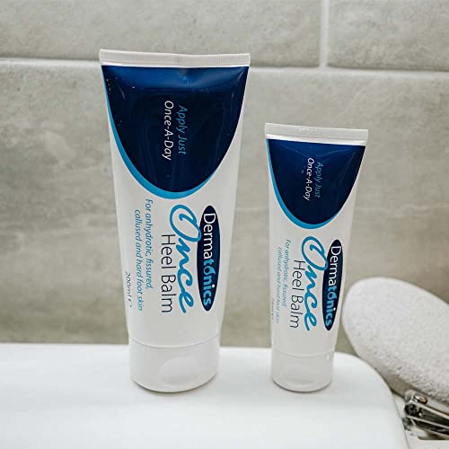 Dermatonics Once Heel Balm | Long-lasting Relief for Rough, Dry, and Callused Heels and Feet | Clinically Proven | Visible Result in 8 Days | 75