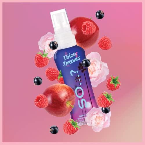 So…? Escapes Grande Womens Gift Set, Body Mist Fragrance Spray (6x50ml)