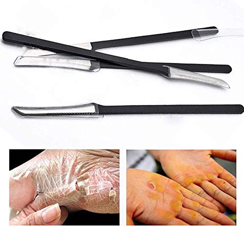 Dead Skin Removal, zukabmw Pedicure Hard Skin Remover Foot Care Callus Hard Tough Dead Skin Removal Scraper Pedicure Tool Callus Dead Dry Hard &