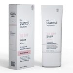 The Purest Solutions Blemish Defense (UV Shield with Antioxidant Protection SPF 50+) - 8h UVA Protection, Arbutin & Niacinamide for Skin Tone Har