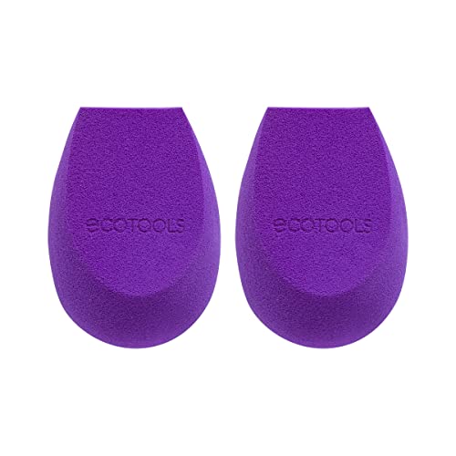 Ecotools Bioblender By Makeup Sponge Duo Pack For Liquid & Cream Make-Up