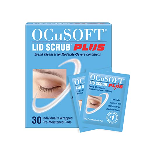 Ocusoft Eyelid Cleanser, Extra Strength, Pre-Moistened Pads, 30 Pads
