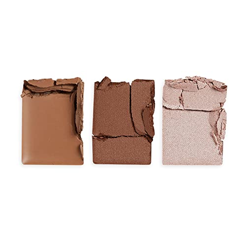 Makeup Revolution, Brow Sculpt Kit, Dark, 2.2 g