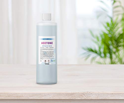 Acetone 1 Litre Acrylic Nail Remover Premium UV/LED Gel Nail Polish Remover