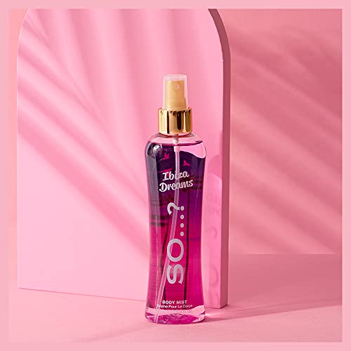 So…? Escapes Ibiza Dream Womens Dream Girl Body Mist & Body Butter Fragrance Gift Set