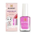Bluesky Kids Nail Varnish – WOW, Pink. Easy Peel-off, Non-Toxic, Water- based, Odour-free Nail Polish for Kids, 5ml